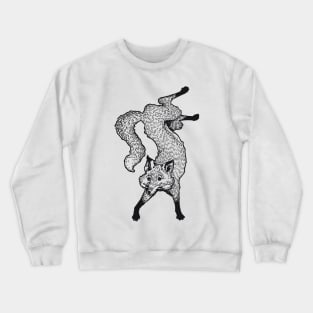 A Levity of Animals: Sly Fox Crewneck Sweatshirt